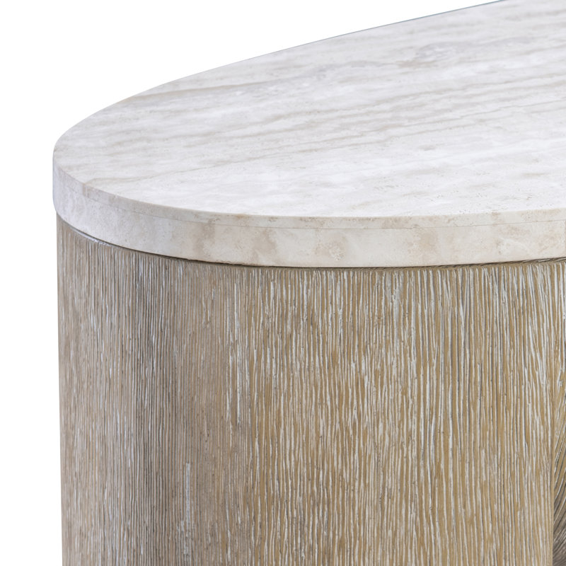 Loggia 68'' W Stone Console Table