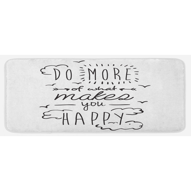 Tapis de cuisine citation