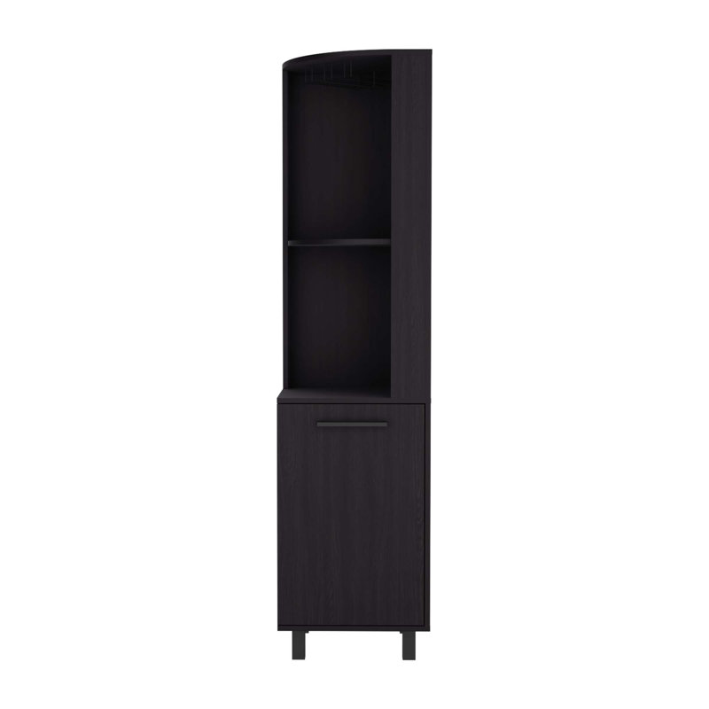 Armoire de bar Kaia, Noir