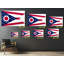 Ohio State Flag - impression sur toile tendue-1792903346