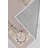 Antibacterial Woven Carpet (2.6 x 4.0 ft), 100% Polyester, 0.3 in Pile Height | Non-Slip PVC Dot Underside, 3D Digital Printing | Machine Washable, Easy Care for Living Room, Bedroom & Office-110020364
