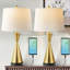 Lampe de table USB en métal Vinona-842239871