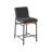 Matao White Fabric Counter Height Chair-93506487