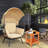 HDPE Outdoor Side Table, 2-tier Adirondack Side Table, All Weather Resistance-741967942