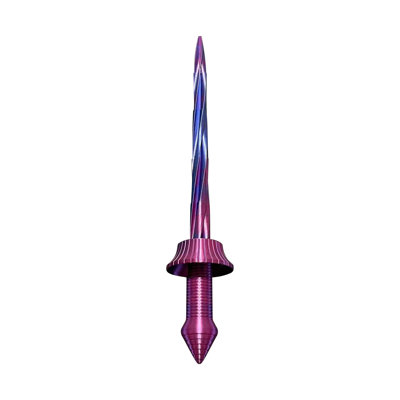 Impression d'un couteau à poils rétractable