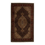 Silk and Wool Oriental Area Rug