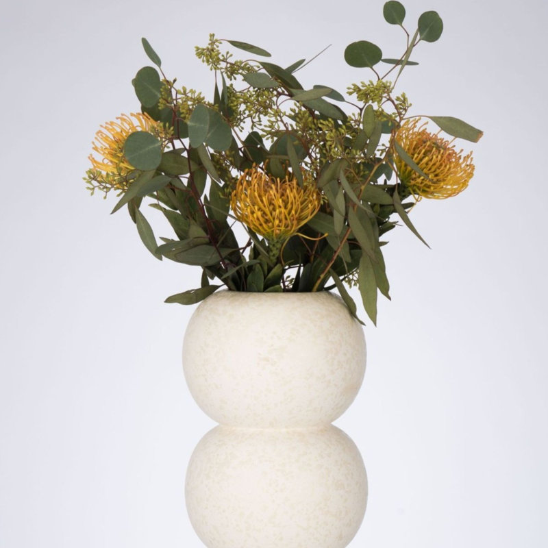 Stacked & Chic Handmade Ceramic Vase