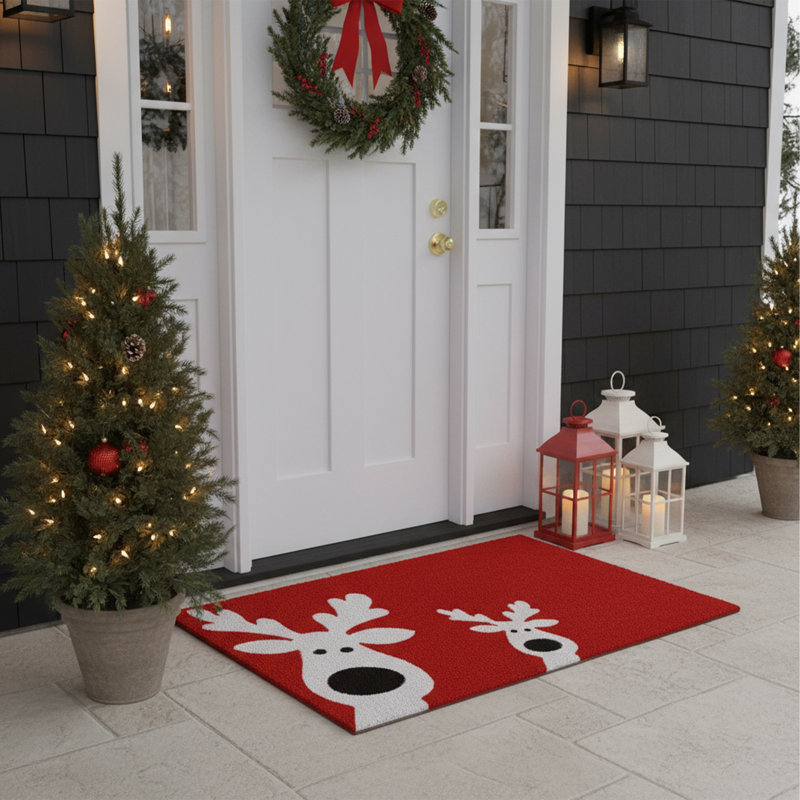 Non-Slip Outdoor Doormat, 24"W x 36"L