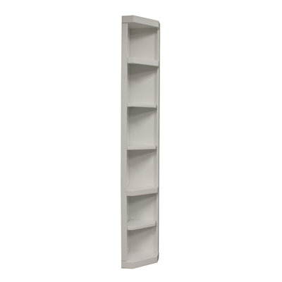 Drake Wood Corner Bookcase