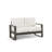 Toyea 55'' Wide Aluminum Loveseat with Cushions-1183048156