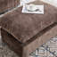 Fauteuil d'appoint pivotant surdimensionné avec repose-pieds Boneless, largeur de siège de 37,8 po, 3 coussins, chenille-1968450283