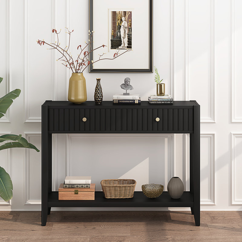 Console Table With Drawers