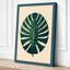 Monstera Leaf Study Botanical - Wrapped Canvas-1518062148-1518062154