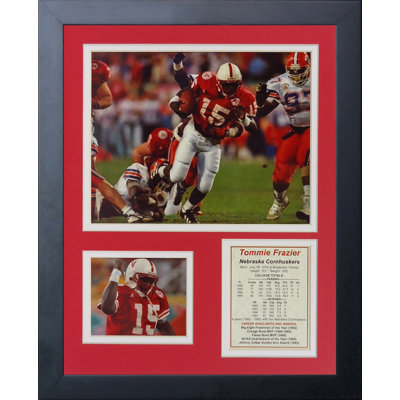 Tommie Frazier Framed Memorabilia