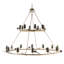 Aspen Two-Tier Chandelier