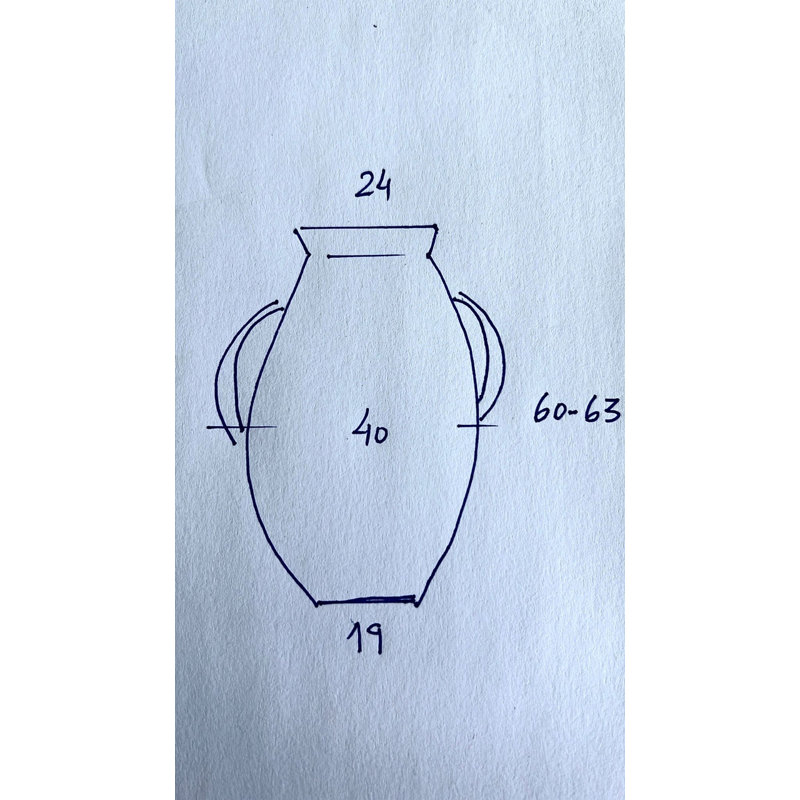 Charlinda Terracotta Table Vase