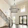 Neiges 54 - Light 60" Two Tier Large Farmhouse Rustic Candle Style Wagon Wheel Chandelier