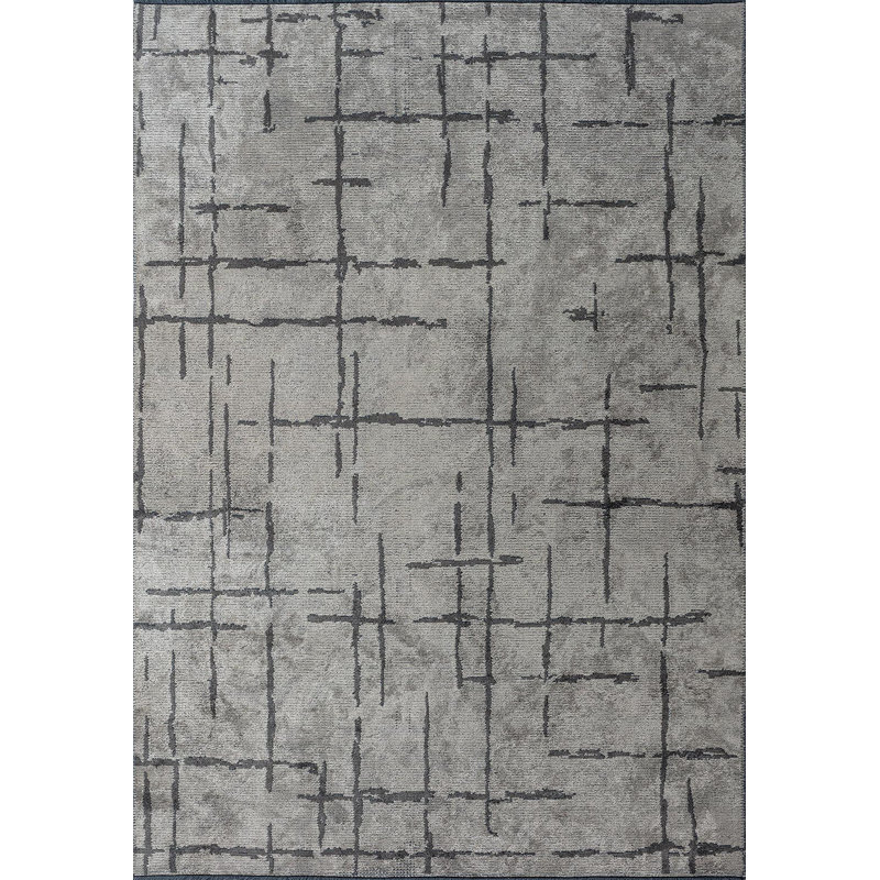 Rapture Abstract Area Rug, Rectangle 9'10" x 14'