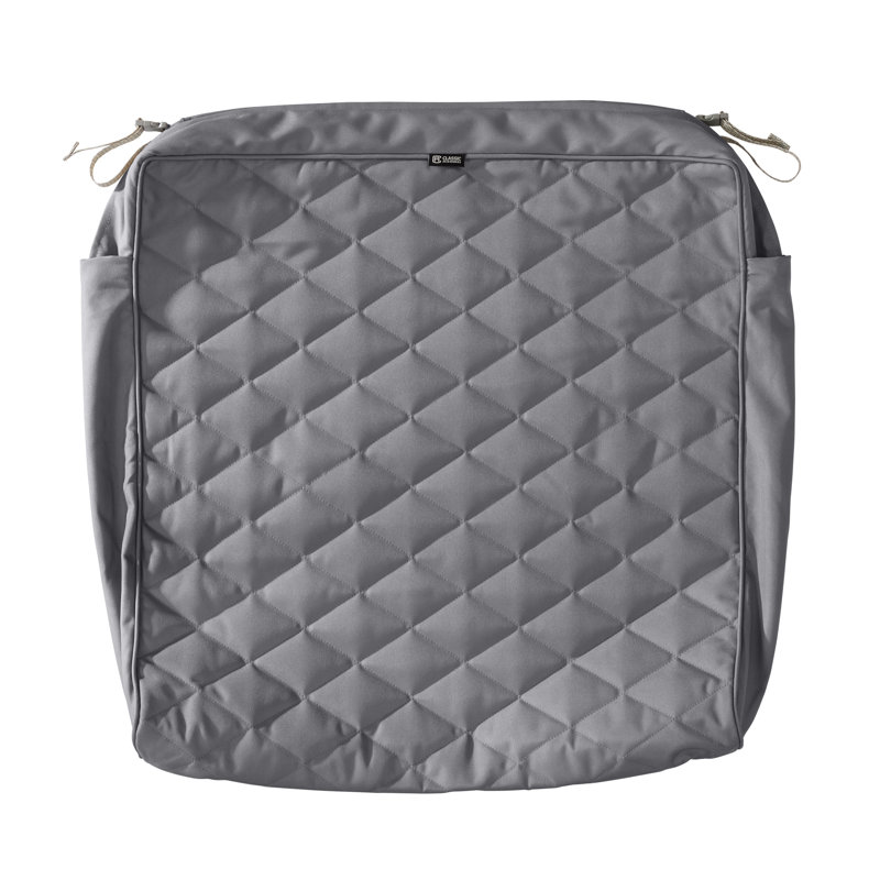 Ayvion Outdoor 3'' Bench Cushion Cover, Chamomile, 25" W x 27" D