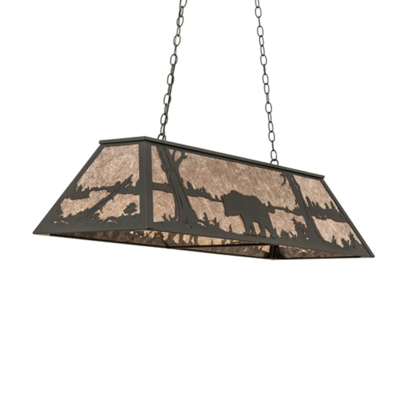 Bear at Lake 6 - Light Pendant