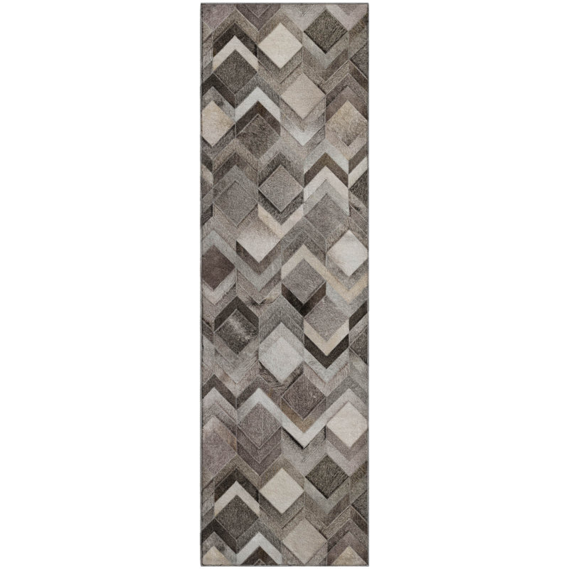 Premium Machine Washable Jaylia AMF100 Rug, Runner 2'3" x 7'6"