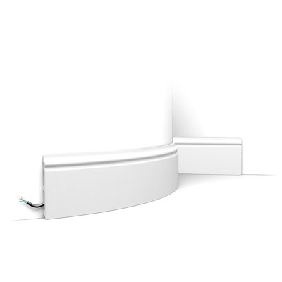 Plastique blanc apprêté de 0,75 po d'épaisseur x 78 po de largeur x 5,37 po de longueur
