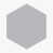 Bloc hexagonal gris mat est en rupture de stock