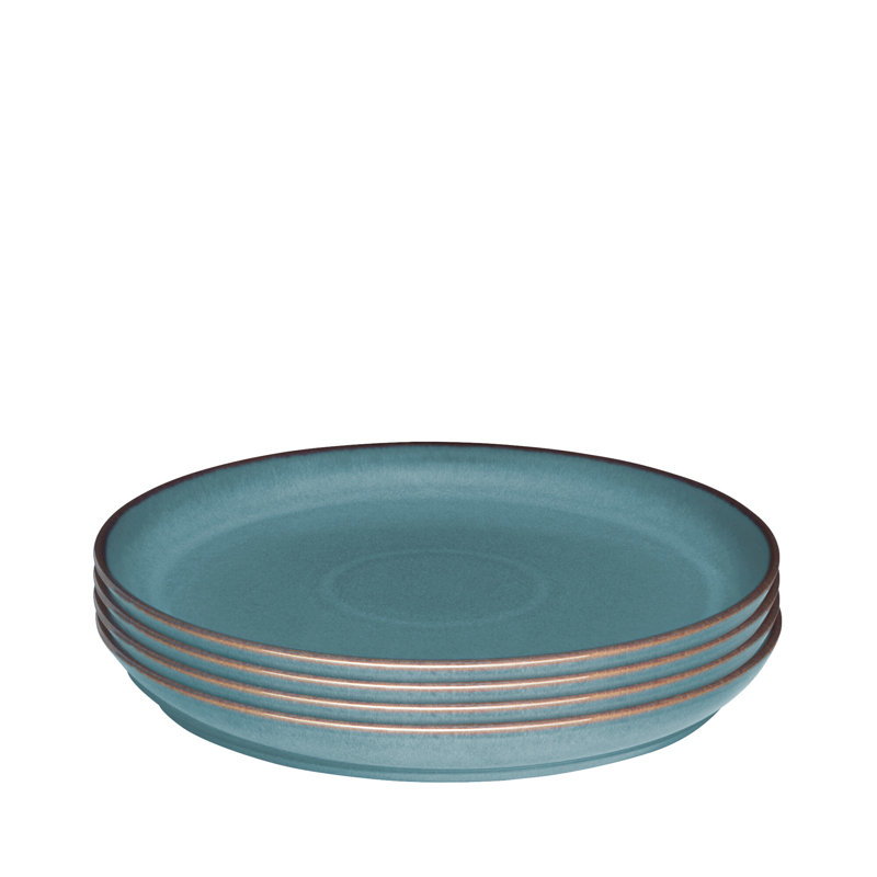 Denby Azure Coupe Dinner Plates
