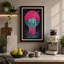 Neon Poolside Retro - Wrapped Canvas-359098778-359098780