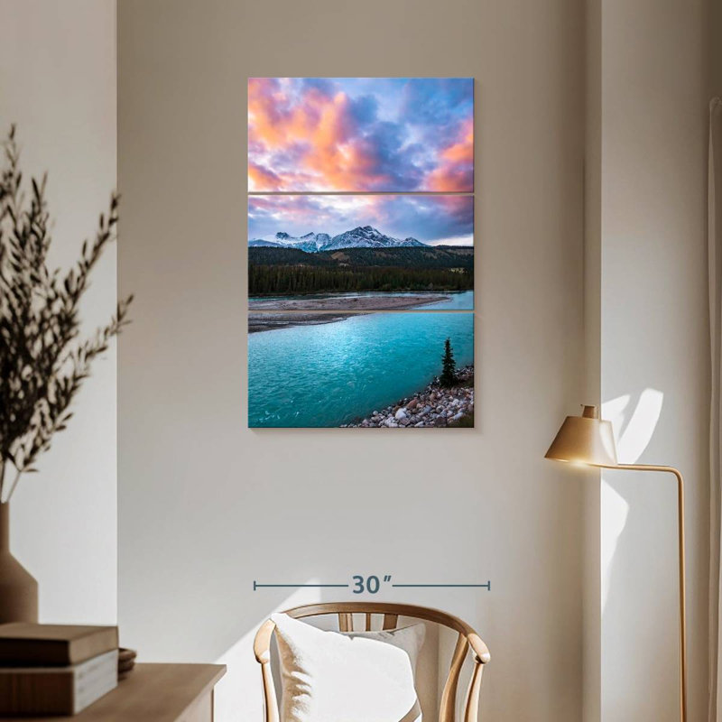 Alvord River Blues, 57" H x 36" W