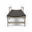 Chaise longue en rotin PE