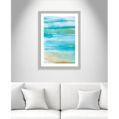 Coastal Abstract II - peinture encadrée