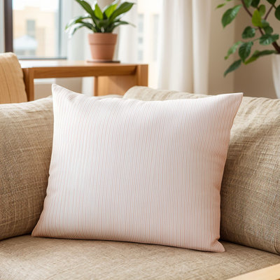 Light Thin Stripe Decor Pillow