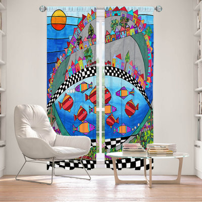 Delaughter Room Darkening Curtains / Drapes Pair