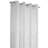 Selina Sheer Grommet Curtain Panel 52 x 63 in White-1476596577