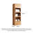 All Solid Wood Kitchen Storage Food Cabinet