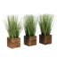 34.04cm Faux Onion Grass Grass