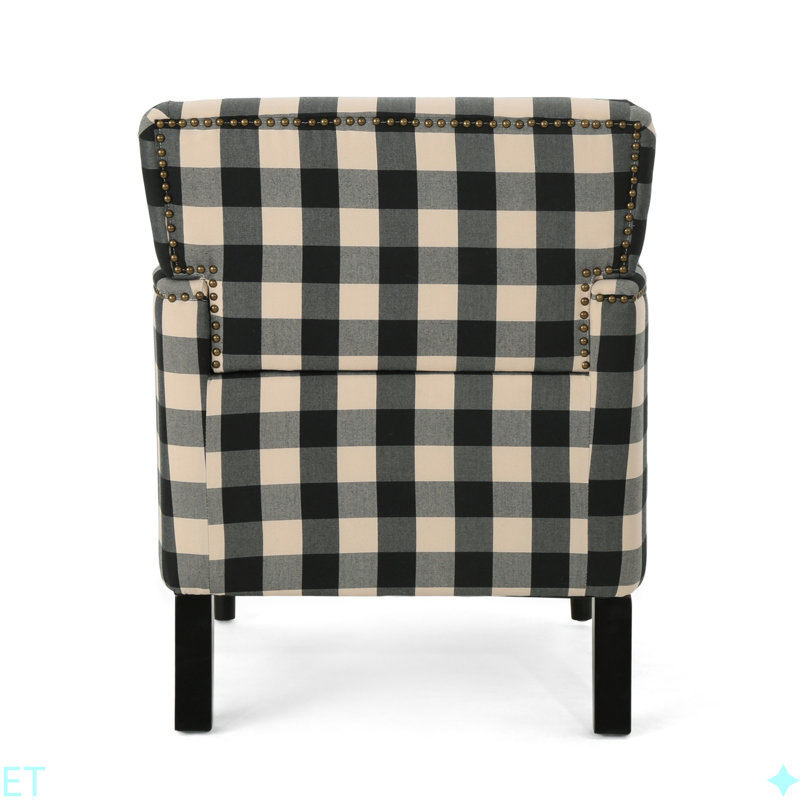 CHAISE CLUB TUFFÉE PAR HARRISON, Noir