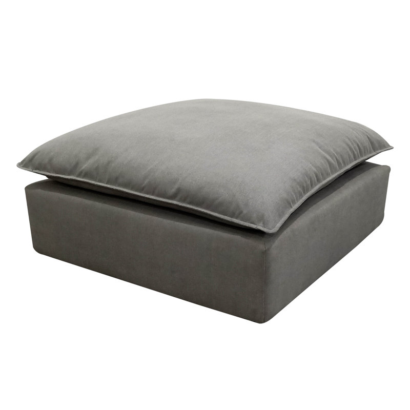 Ellaria Upholstered Ottoman, Peyton Slate