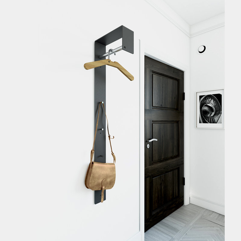 Schechter Steel Wall Hook, Anthracite