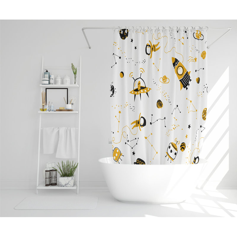Dilley Polyester Shower Curtain Set