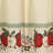 Drumourne Cotton Blend Floral Ruffled Kitchen Curtain-58692603