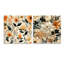 Maelle - Ensemble de 2 art mural en verre acrylique-103924828