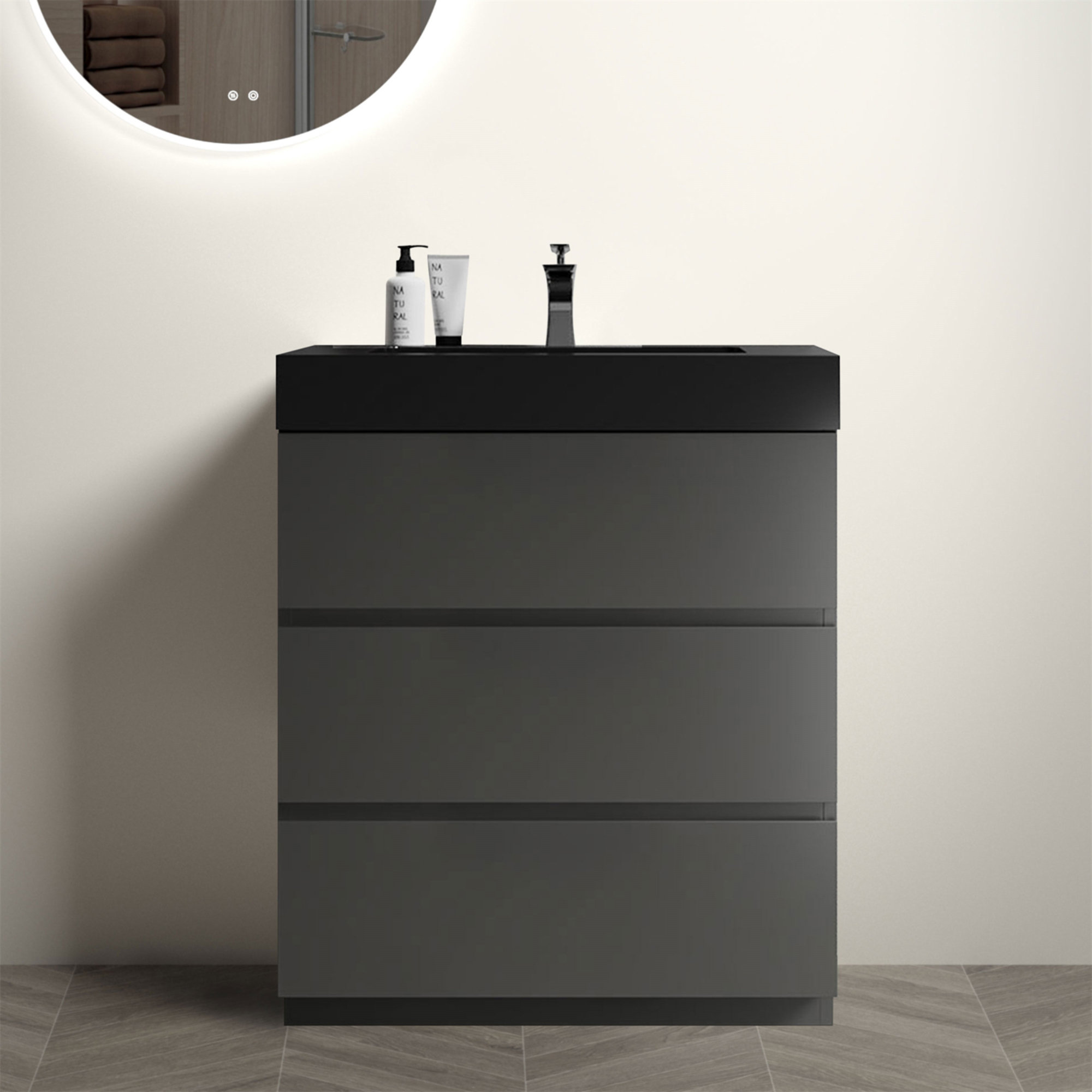 TORREFLEL 29.9'' Single Bathroom Vanity with Top | Wayfair