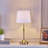 Demetrish Cordless LED Table Lamp with Dimmer, Built-in Rechargeable Battery, 3-Level Brightness, Patio Table Lamp, Bedside Night Lamp, Ambient Light for Restaurant