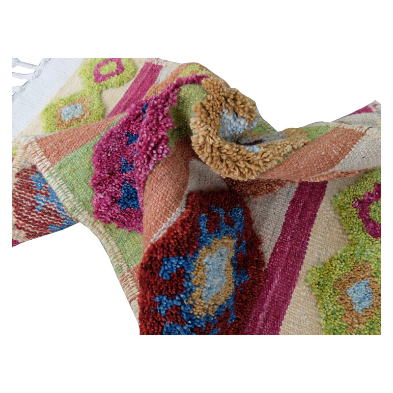 Elette Ikat Hand Woven 60cm X 120cm Area Rug