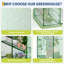 Greenhouses for Outdoors, Durable Green House Kitw, Thicken PE Cover, Portalbe Walk in Green Houses for Indoor Backyard Outside-122579054