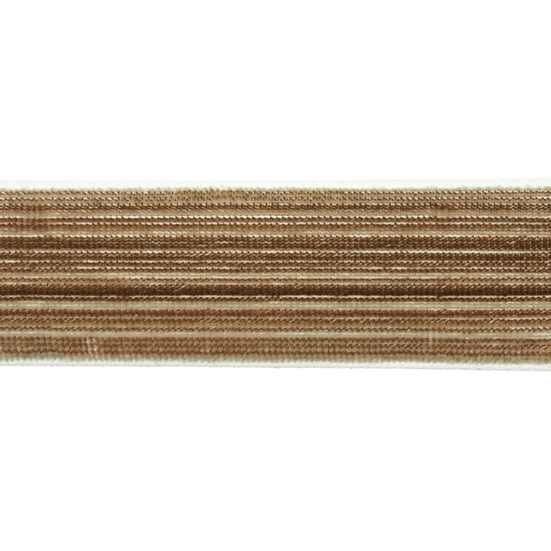 Ruban de velours étroit Gaspard, Or