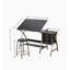 Table à dessin avec tabouret-110644319