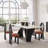 Middle ancient style rock slab dining table-102438737